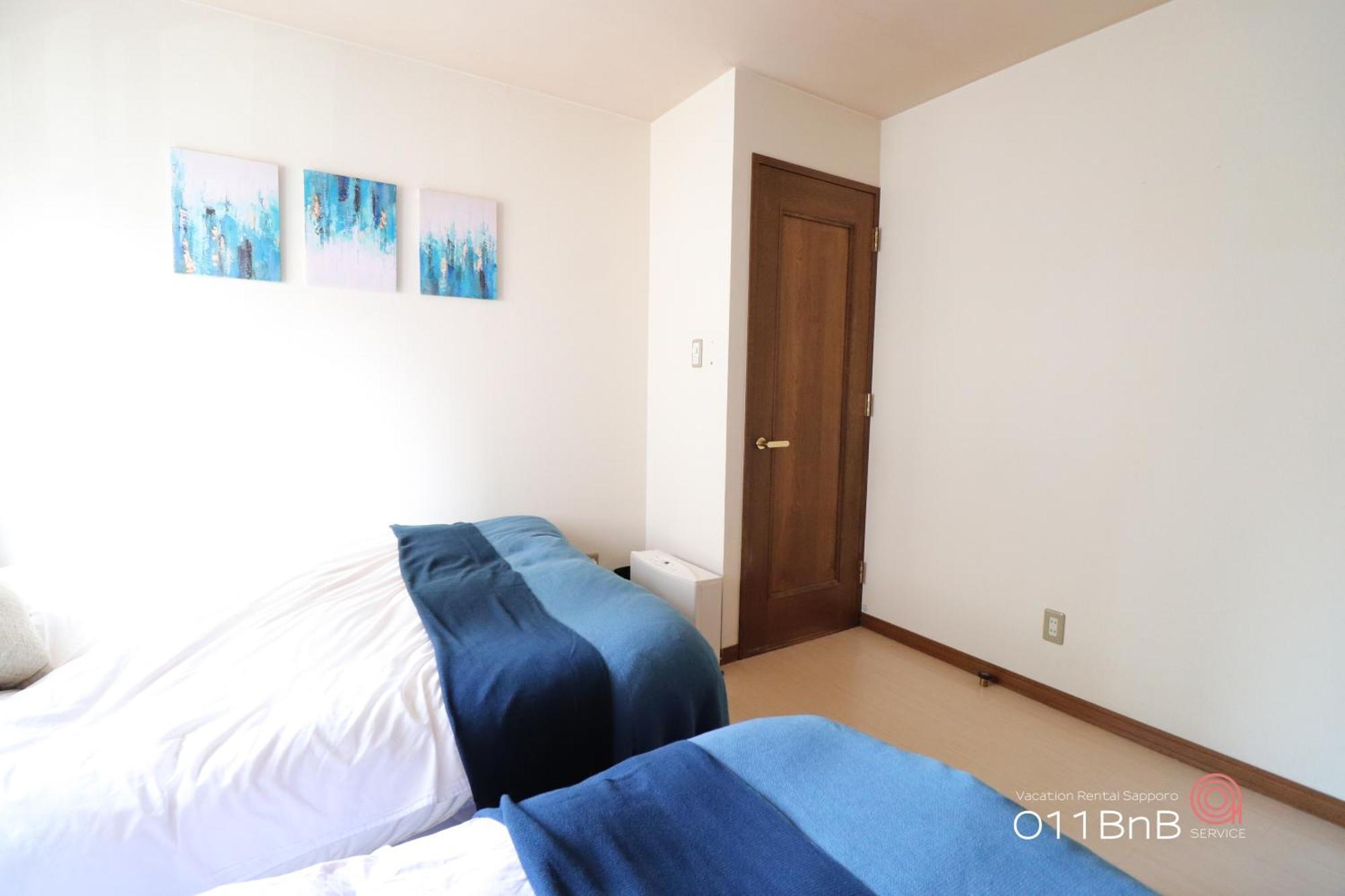 Nk Bld4F Sapporo 3Ldk 3Br 1 Floor 1 Room ภายนอก รูปภาพ