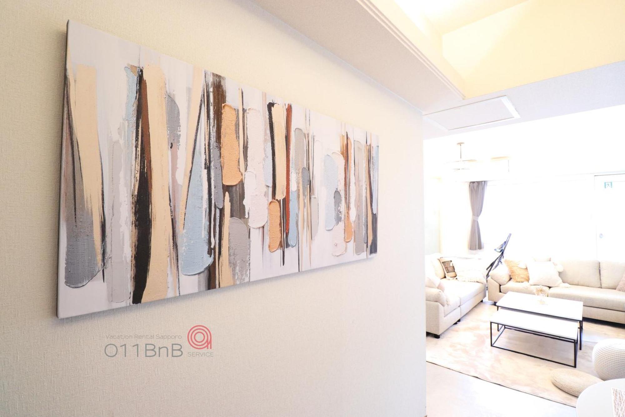 Nk Bld4F Sapporo 3Ldk 3Br 1 Floor 1 Room ภายนอก รูปภาพ