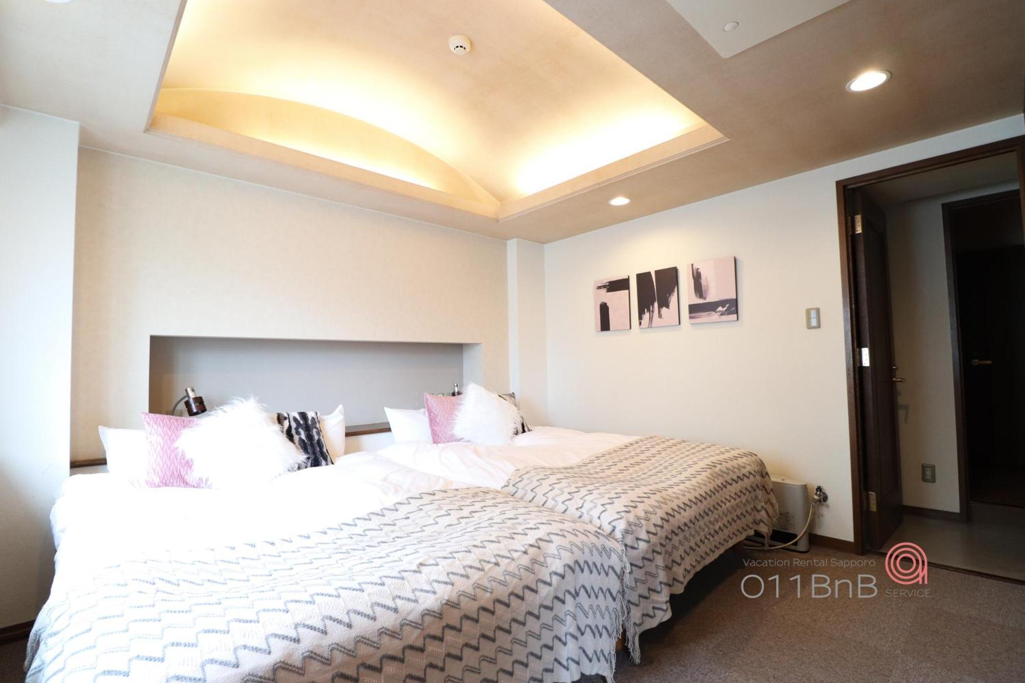 Nk Bld4F Sapporo 3Ldk 3Br 1 Floor 1 Room ภายนอก รูปภาพ