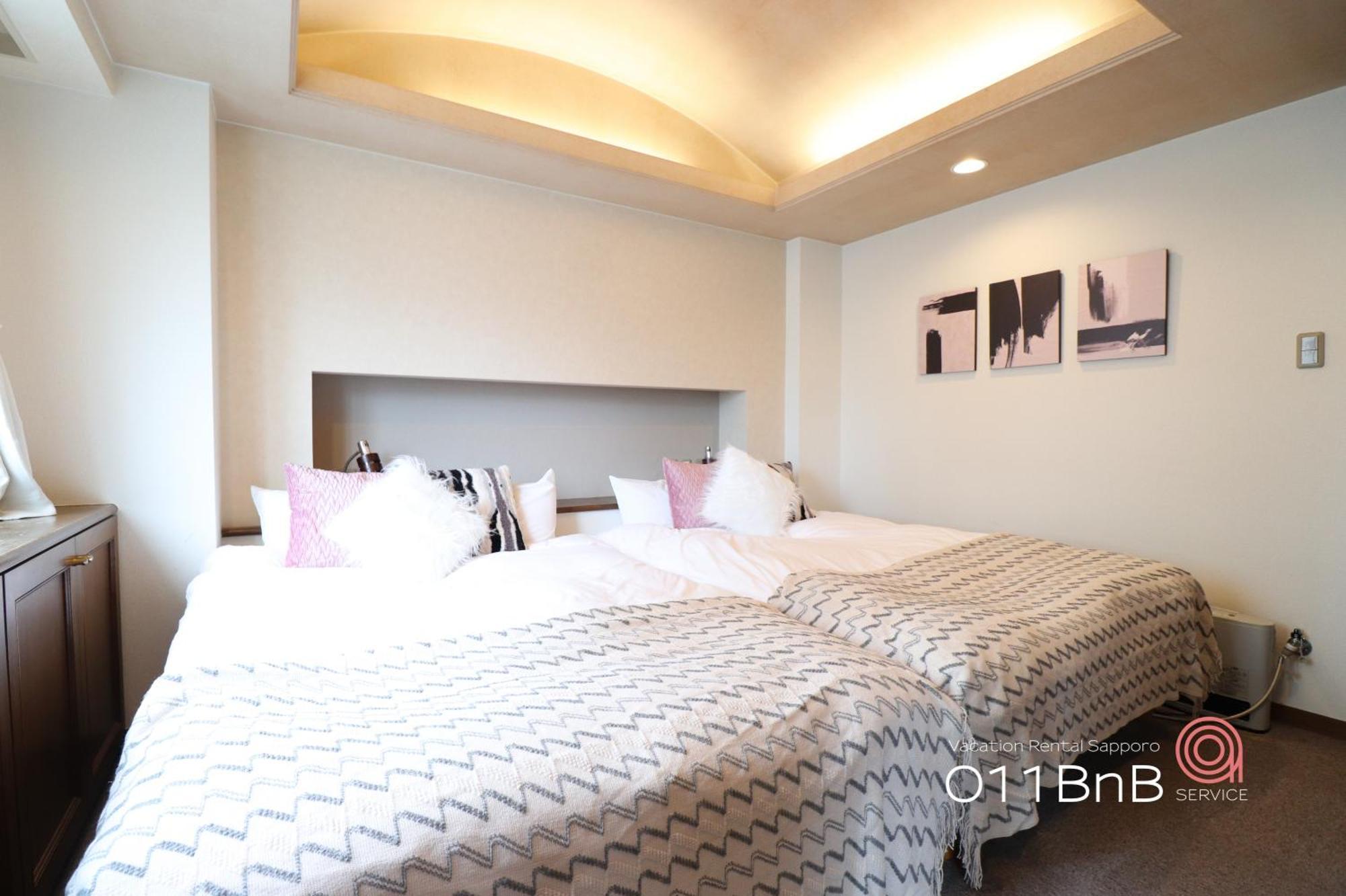 Nk Bld4F Sapporo 3Ldk 3Br 1 Floor 1 Room ภายนอก รูปภาพ