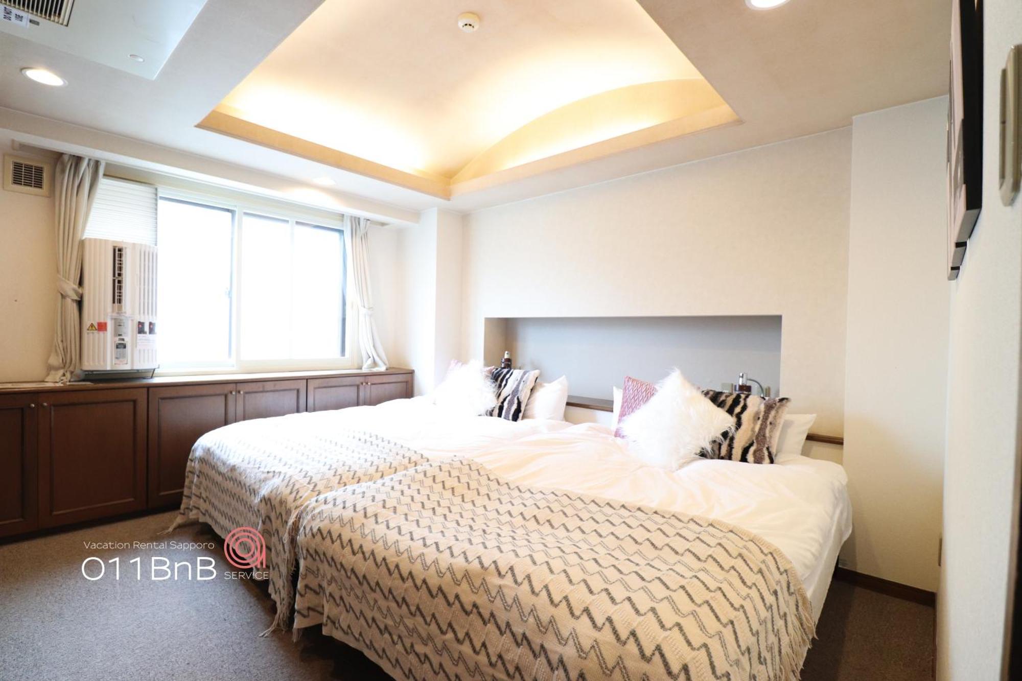 Nk Bld4F Sapporo 3Ldk 3Br 1 Floor 1 Room ภายนอก รูปภาพ